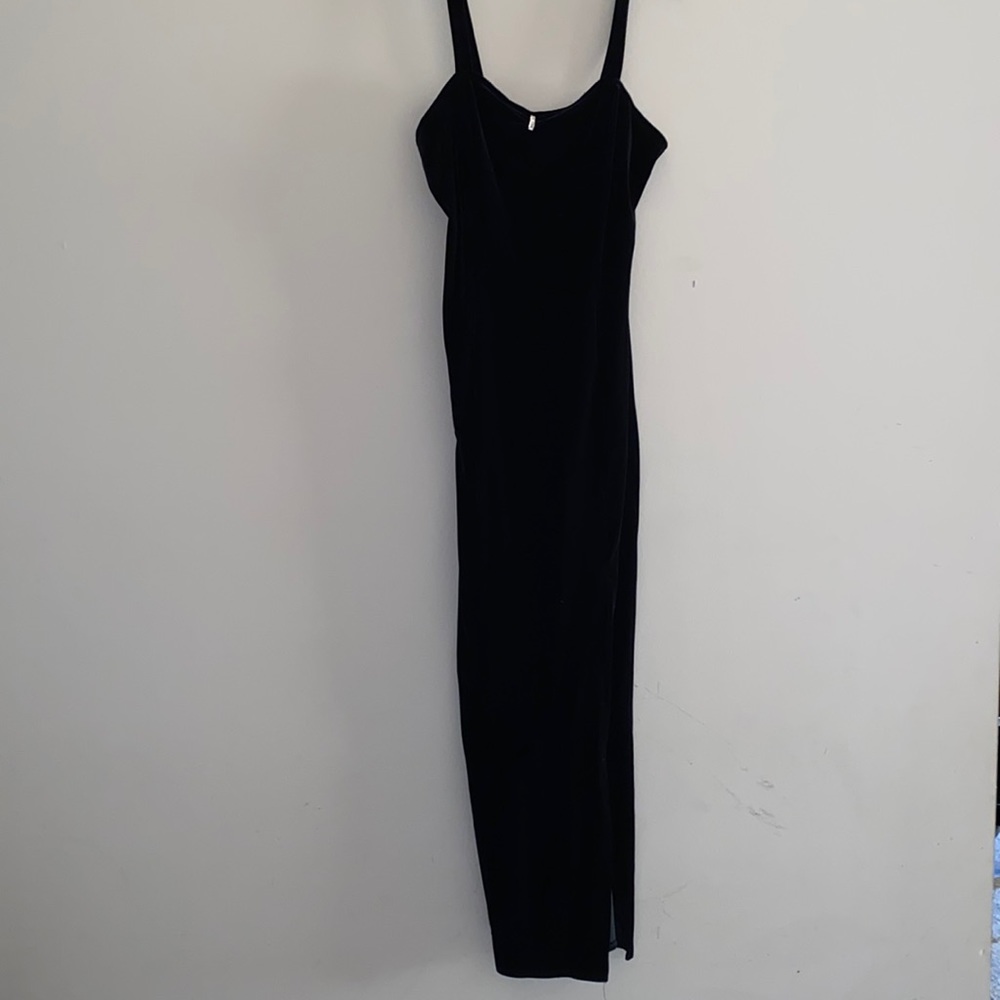 Beautiful long velour dress